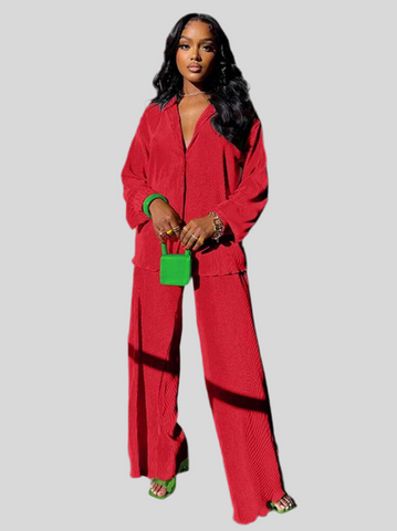 OVERSIZE PLEATED SET 16 CLRS