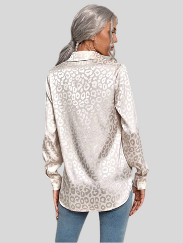 CAMISA SATÉN RELIEVE A PRINT 11 CLRS