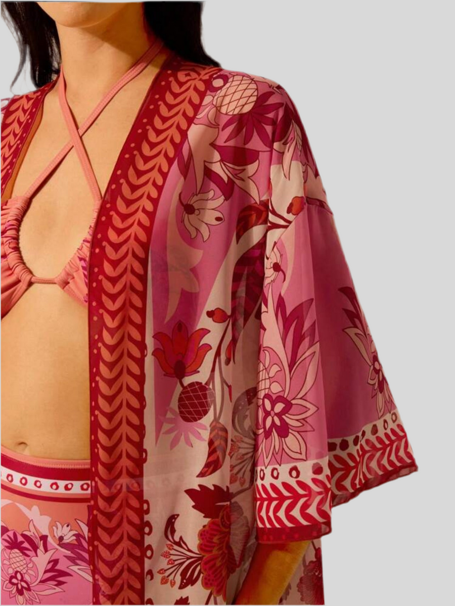 KIMONO LARGO ESTAMPADO KIBAK