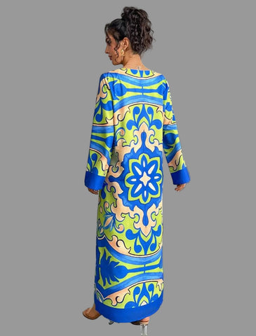 KAFTAN ESTAMPADO LARGP 2 CLRS