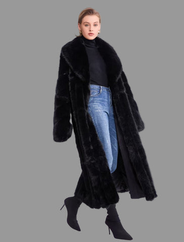 ABRIGO DE FAUX FUR ZORRO 3 CLRS