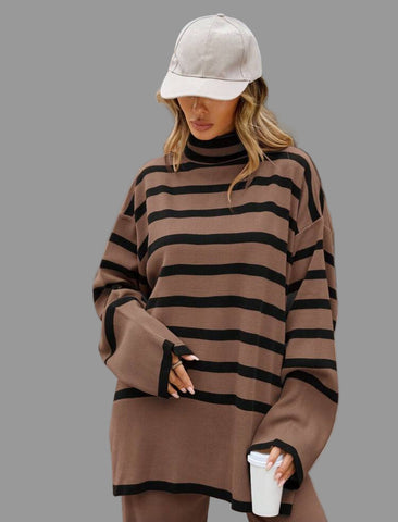 CONJUNTO DE PUNTO JERSEY RAYAS 12 CLRS