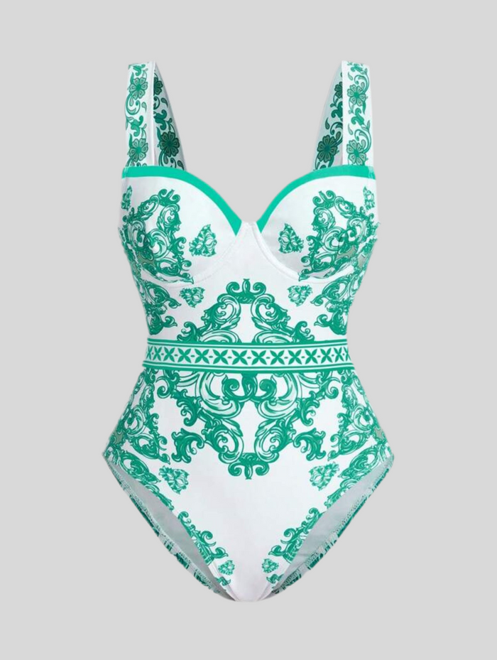 CONJUNTO TRAJE DE BAÑO Y PAREO 3 CLRS