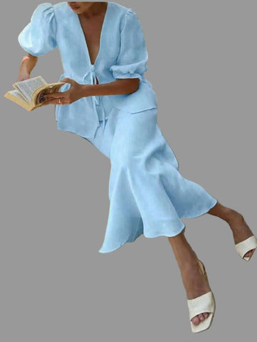 CONJUNTO DE FALDA SIRENA 4 CLRS