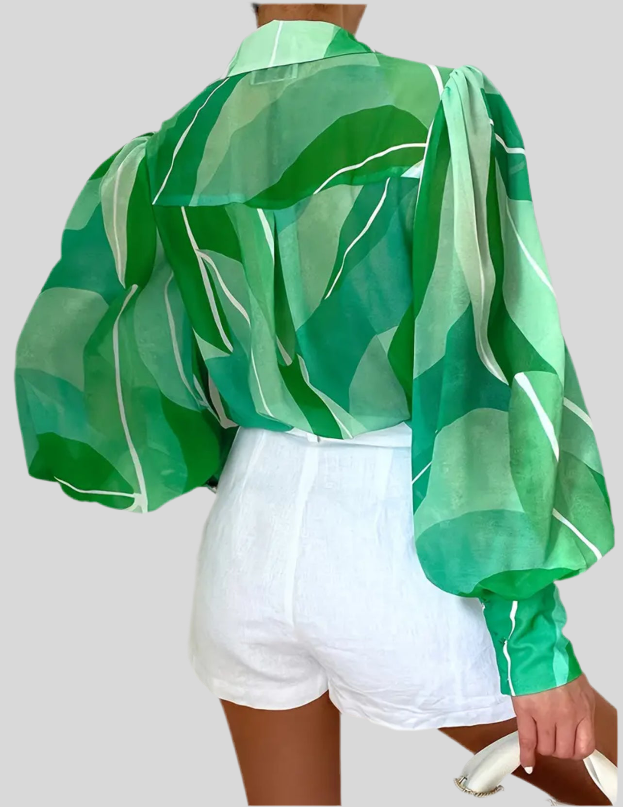 CAMISA MANGA ABULLONADA 4 CLRS