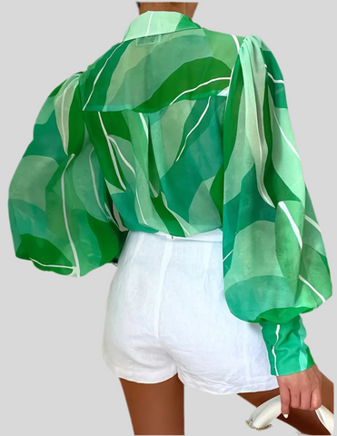 CAMISA MANGA ABULLONADA 4 CLRS