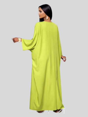 KAFTAN LISO CON ESCOTE UVE 4 CLRS