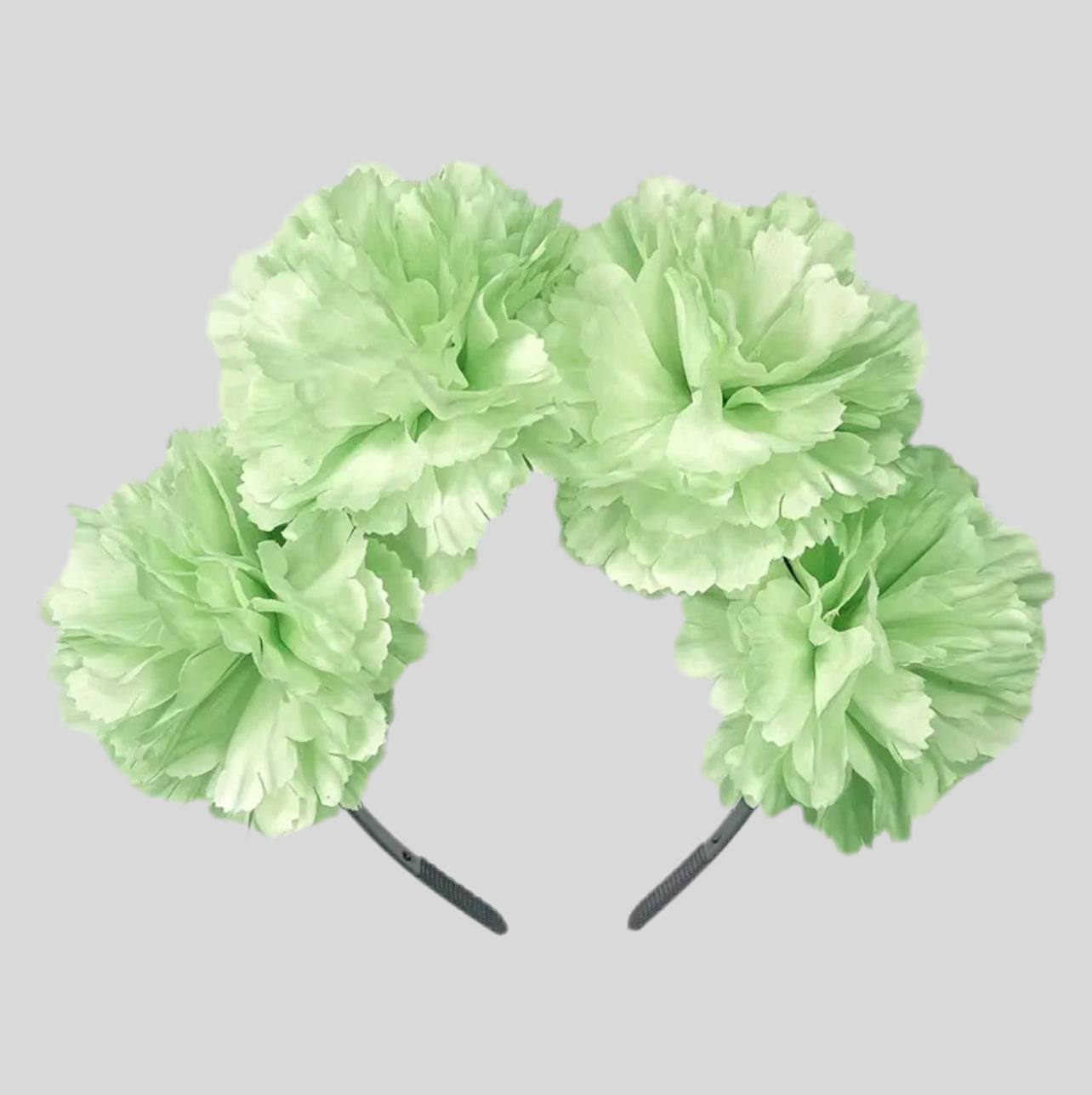 DIADEMA TOCADO DE FLORES GRANDE 9 CLRS