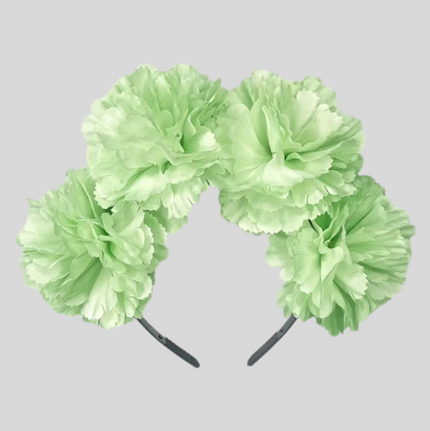 DIADEMA TOCADO DE FLORES GRANDE 9 CLRS