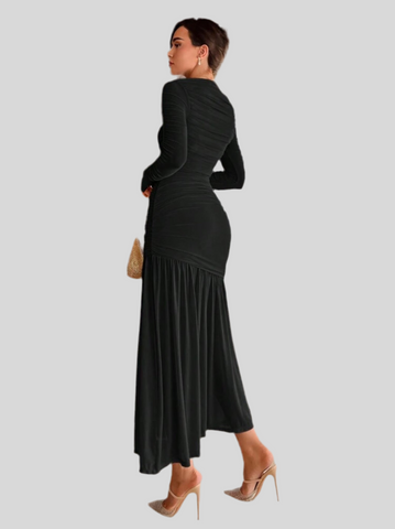 VESTIDO DE TUL DRAPEDO 19 CLRS