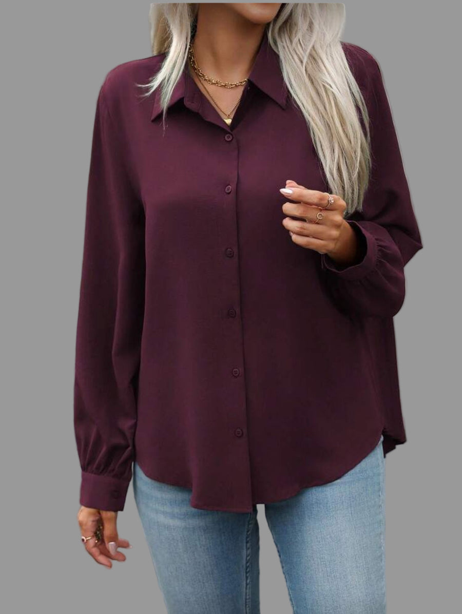 CAMISA AMPLIA CON TRASERO PLISADO 8 CLRS