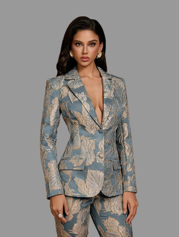 TRAJE CHAQUETA PANTALÓN AJUSTADO 3 CLRS