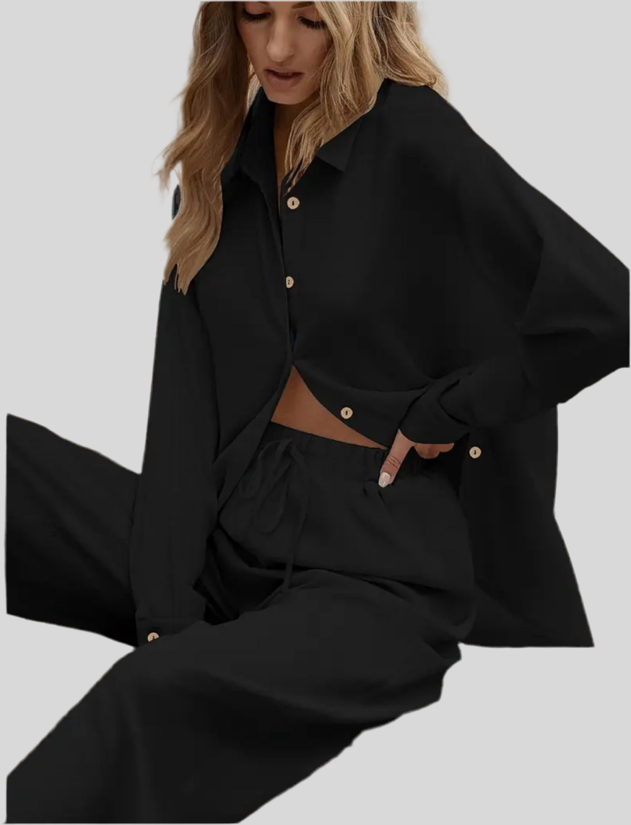 CONJUNTO PANTALÓN AMPLIO CÓMODO 5 CLRS