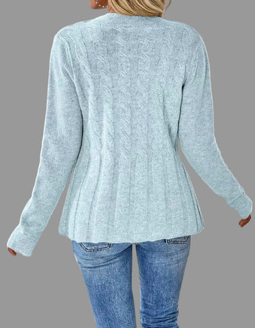 CHAQUETA DE PUNTO ENTALLADA 7 CLRS