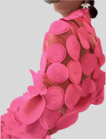 CAMISA DE ORGANZA CÍRCULOS 6 CLRS