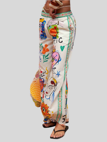PANTALÓN ESTAMPADO INFANTIL AMPLIO