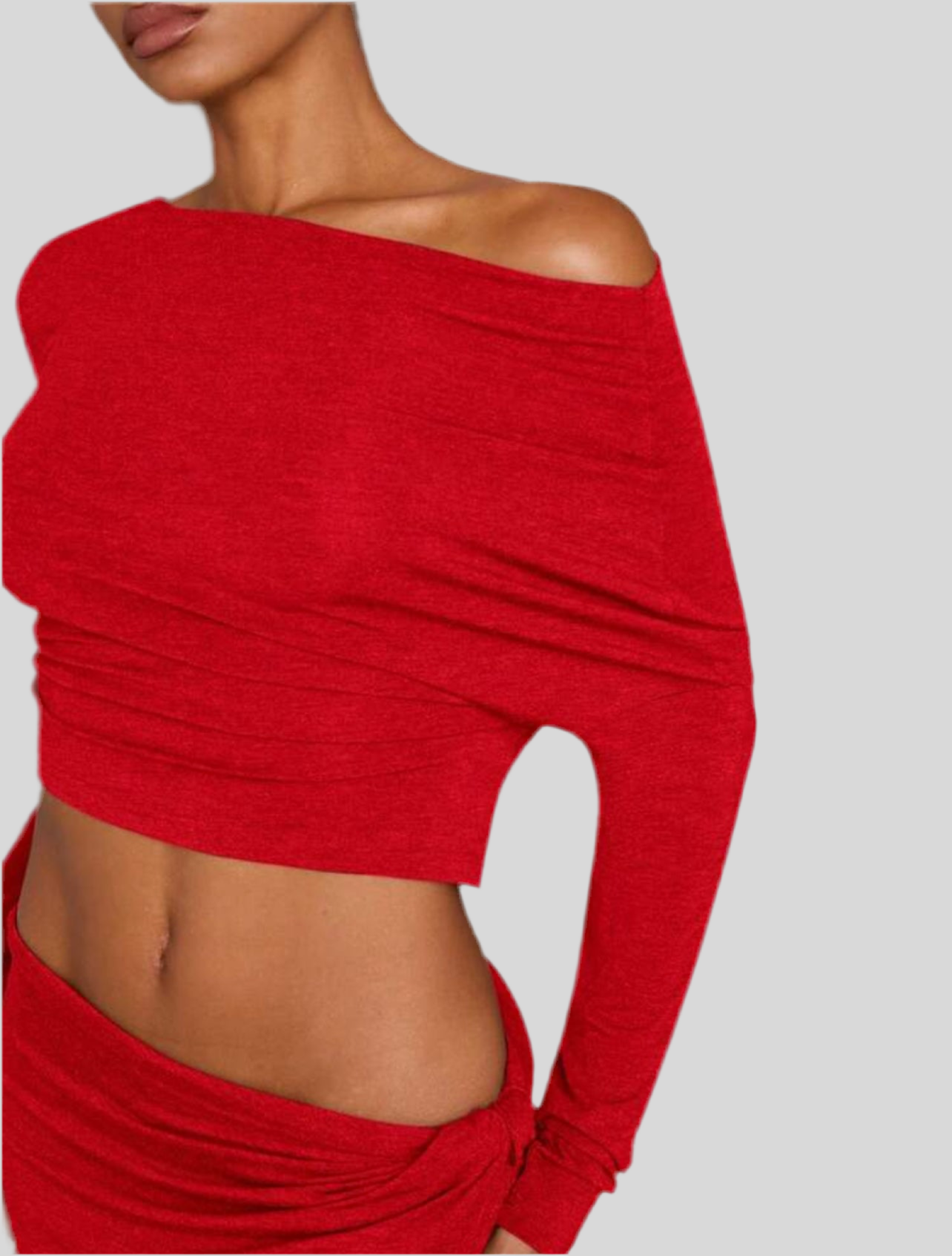 SEXY SET T-SHIRT LONG SKIRT 5 COLRS