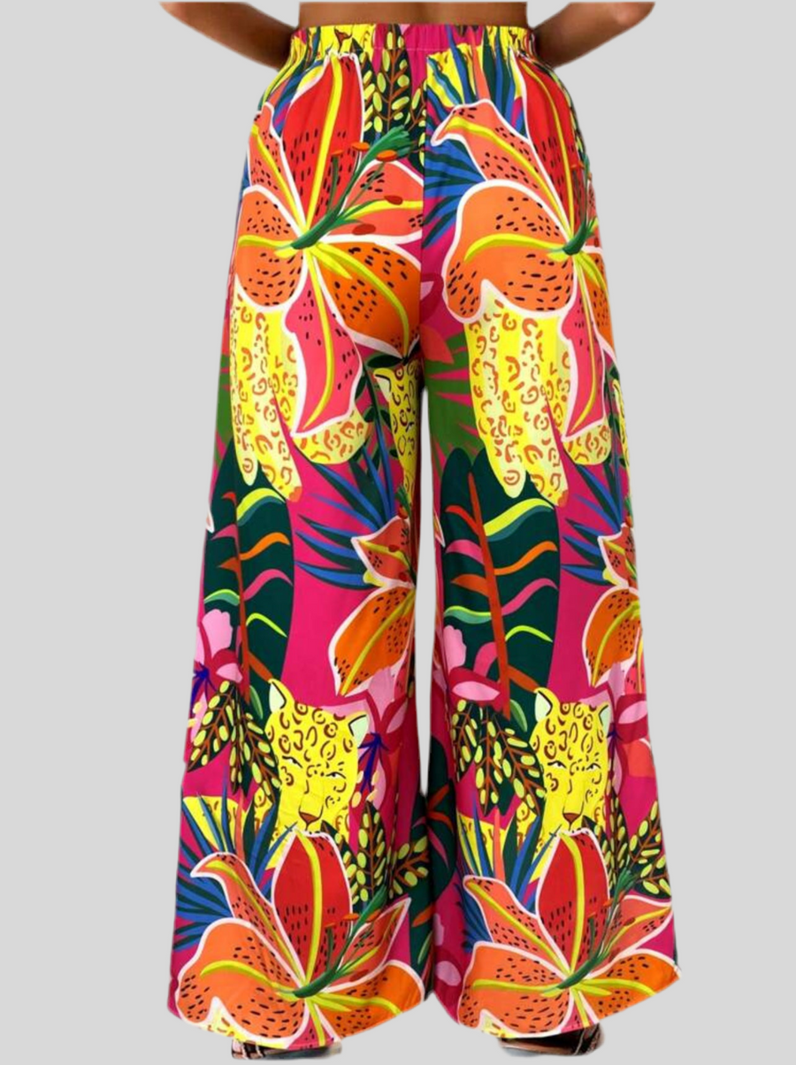 PANTALÓN OVERSIZE ESTAMPADO 4 CLRS