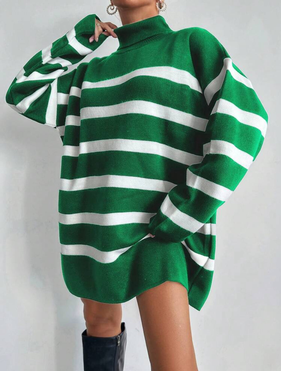 OVERSIZED HIGH NECK SWEATER 11 COLORS