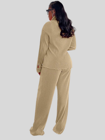OVERSIZE PLEATED SET 16 CLRS