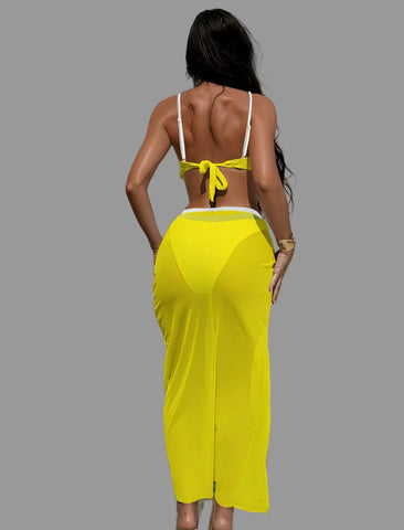 BIKINI CON PAREO LARGO 2 CLRS