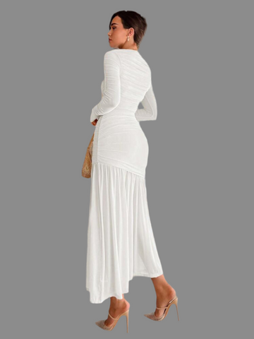 VESTIDO DE TUL DRAPEDO 19 CLRS