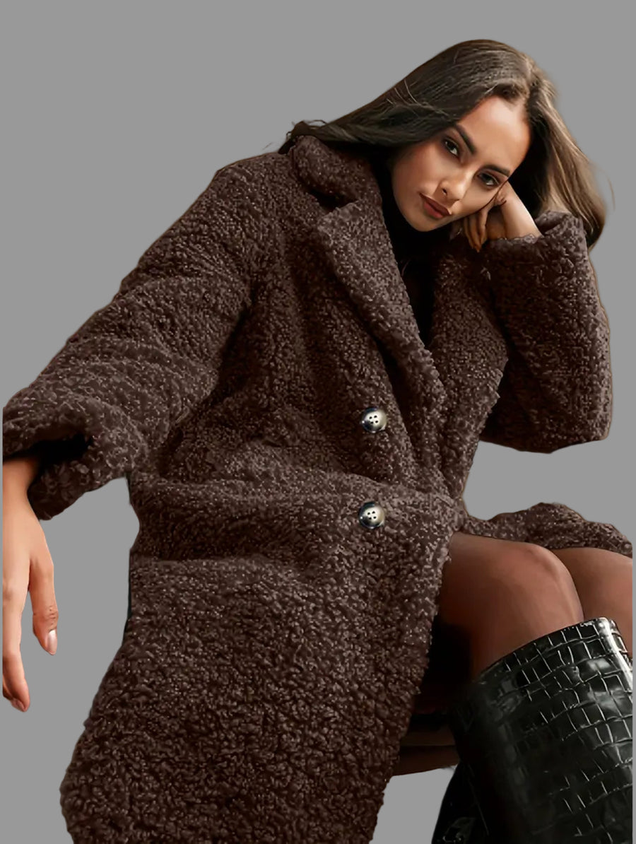 ABRIGO DE PELO RIZADO ECOLÓGICO 5 CLRS