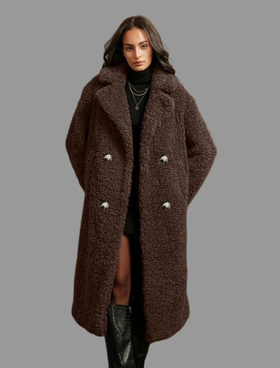 ABRIGO DE PELO RIZADO ECOLÓGICO 5 CLRS