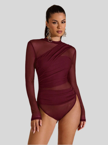 BODY SEMI TRANSPARENTE  5 CLRS