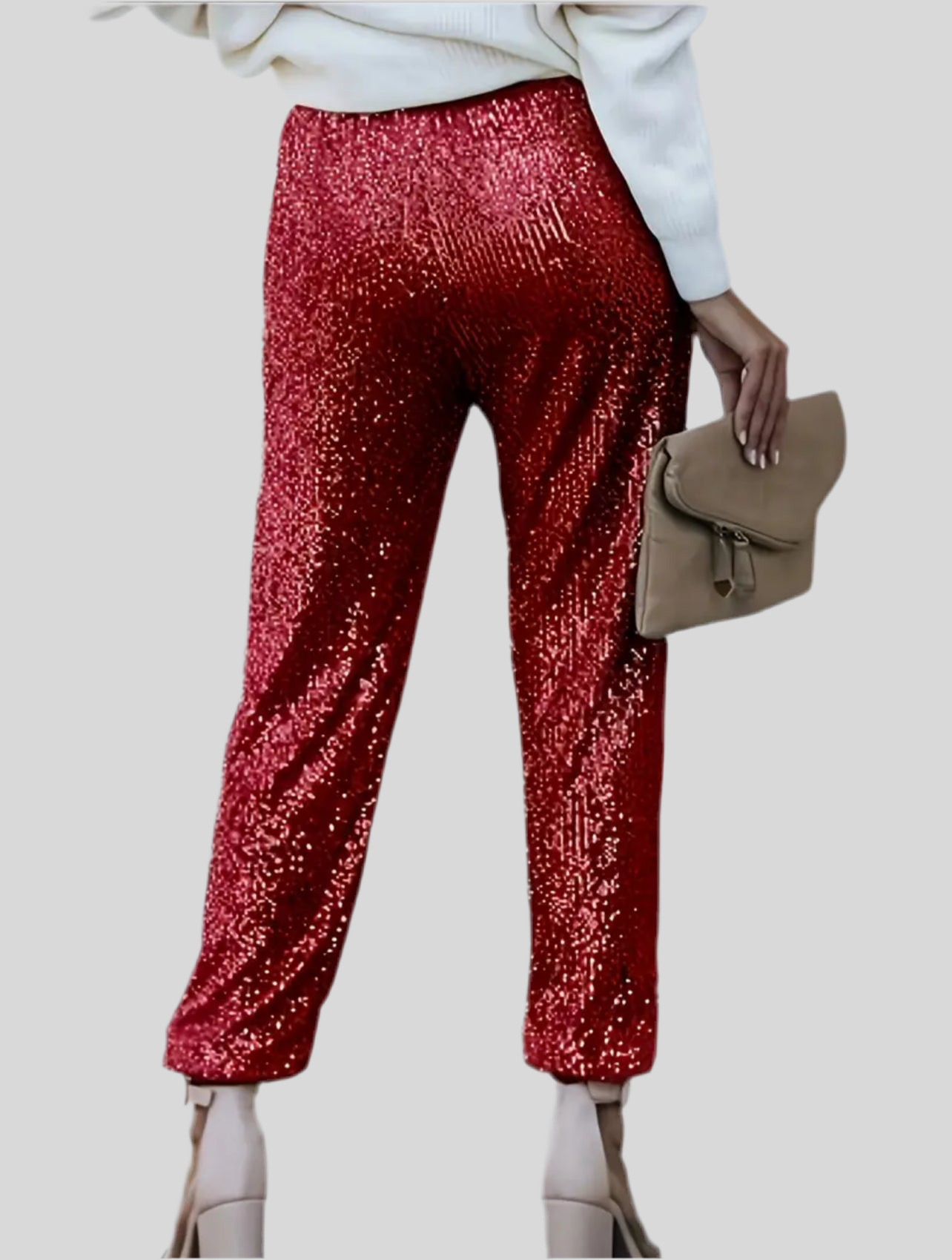 PANTALÓN LENTEJUELAS TOBILLO 6 CLRS