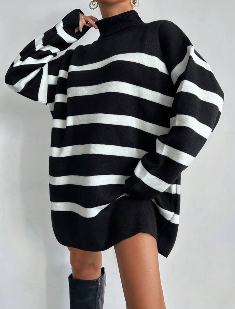 OVERSIZED HIGH NECK SWEATER 11 COLORS