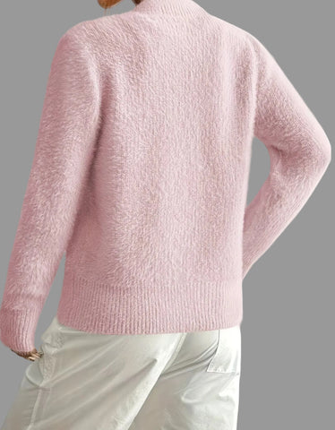 CHAQUETA DE PUNTO BOTON CORAZON 8 CLRS
