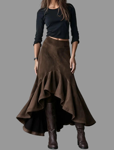 FALDA POLISÓN ESTILO WESTERN 3 CLRS