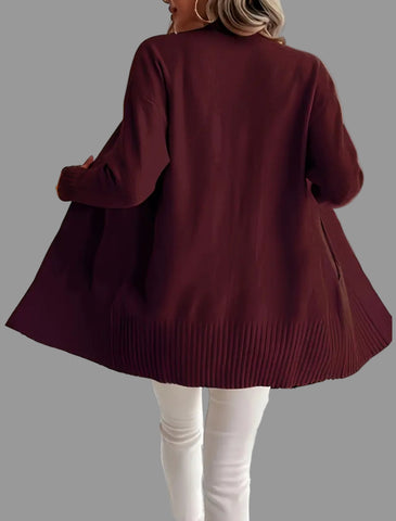 CHAQUETA DE PUNTO OVERSIZED MUY AMPLIA 20CLRS