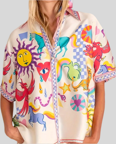 THE SILK COLLECTION PRINTED SET