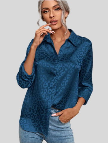CAMISA SATÉN RELIEVE A PRINT 11 CLRS