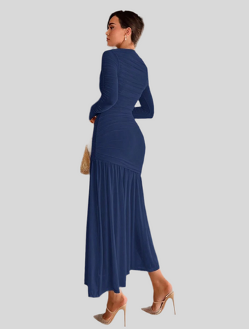 VESTIDO DE TUL DRAPEDO 19 CLRS