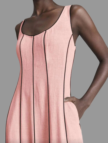 VESTIDO EVASÉ PIPIN LINE 2 CLRS