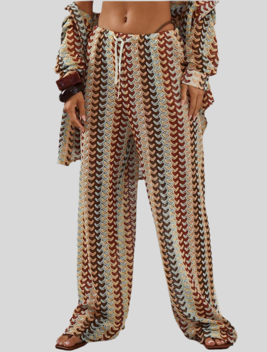 CONJUNTO DE CAMISA Y PANTALÓN AMPLIO