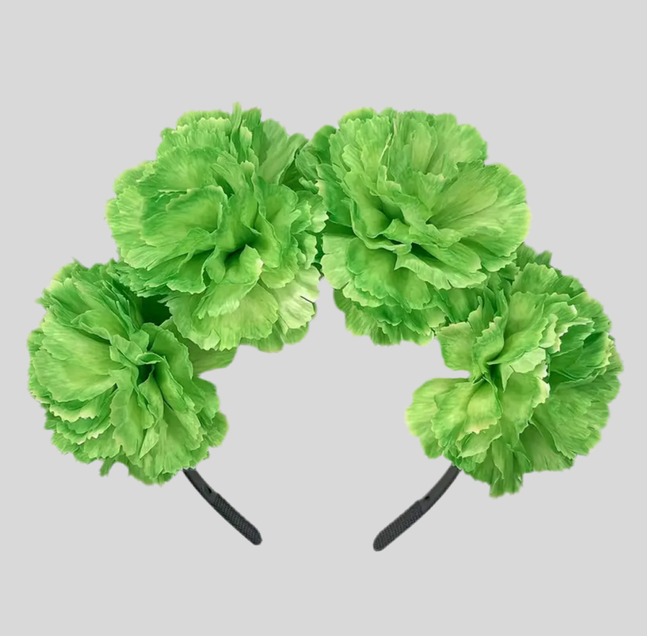 DIADEMA TOCADO DE FLORES GRANDE 9 CLRS