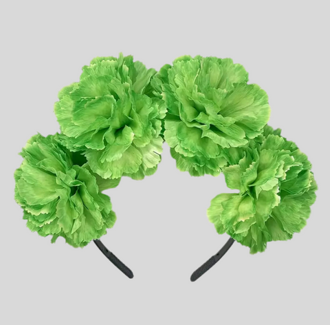DIADEMA TOCADO DE FLORES GRANDE 9 CLRS