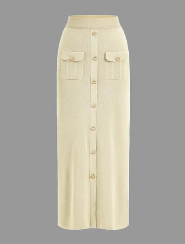 CONJUNTO DE FALDA MIDI DE PUNTO 5 CLRS