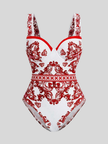 CONJUNTO TRAJE DE BAÑO Y PAREO 3 CLRS