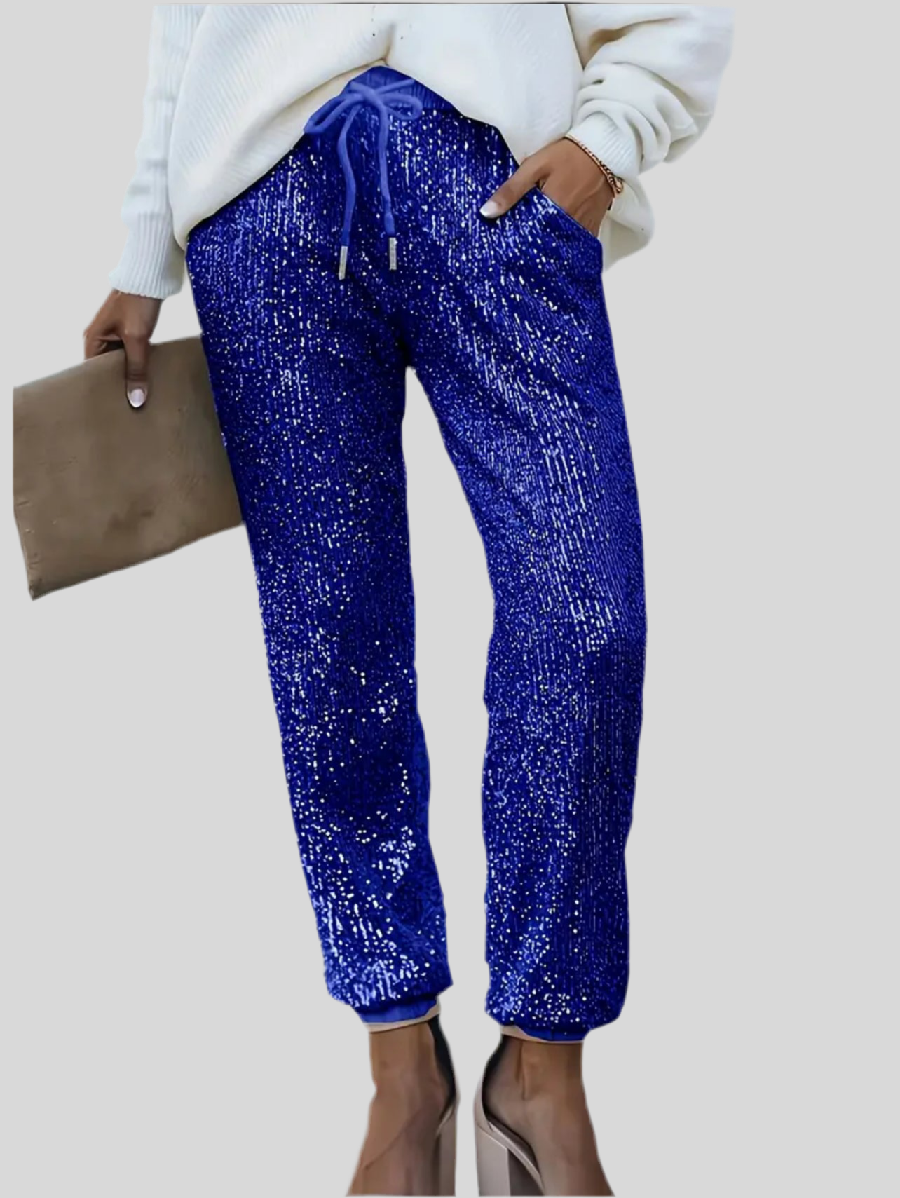 PANTALÓN LENTEJUELAS TOBILLO 6 CLRS