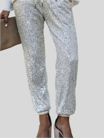 PANTALÓN LENTEJUELAS TOBILLO 6 CLRS
