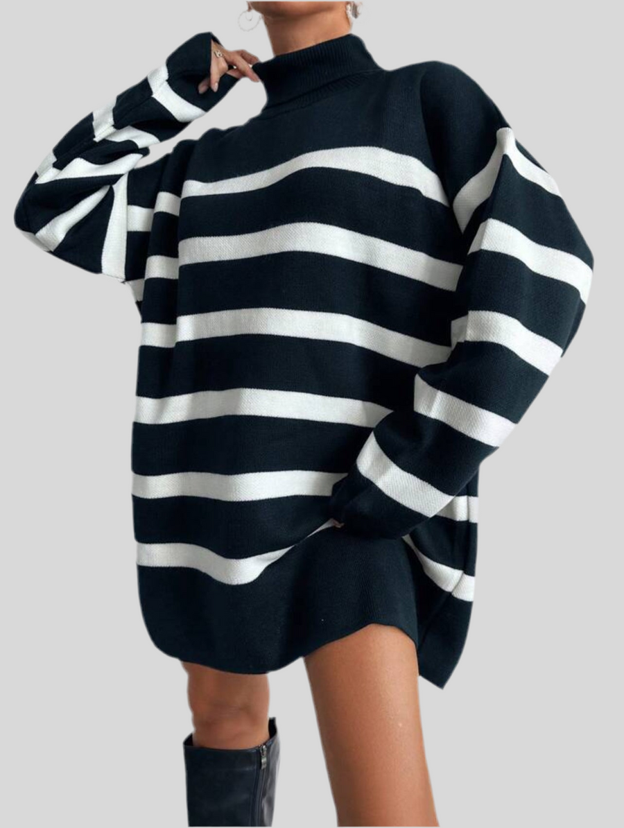 OVERSIZED HIGH NECK SWEATER 11 COLORS