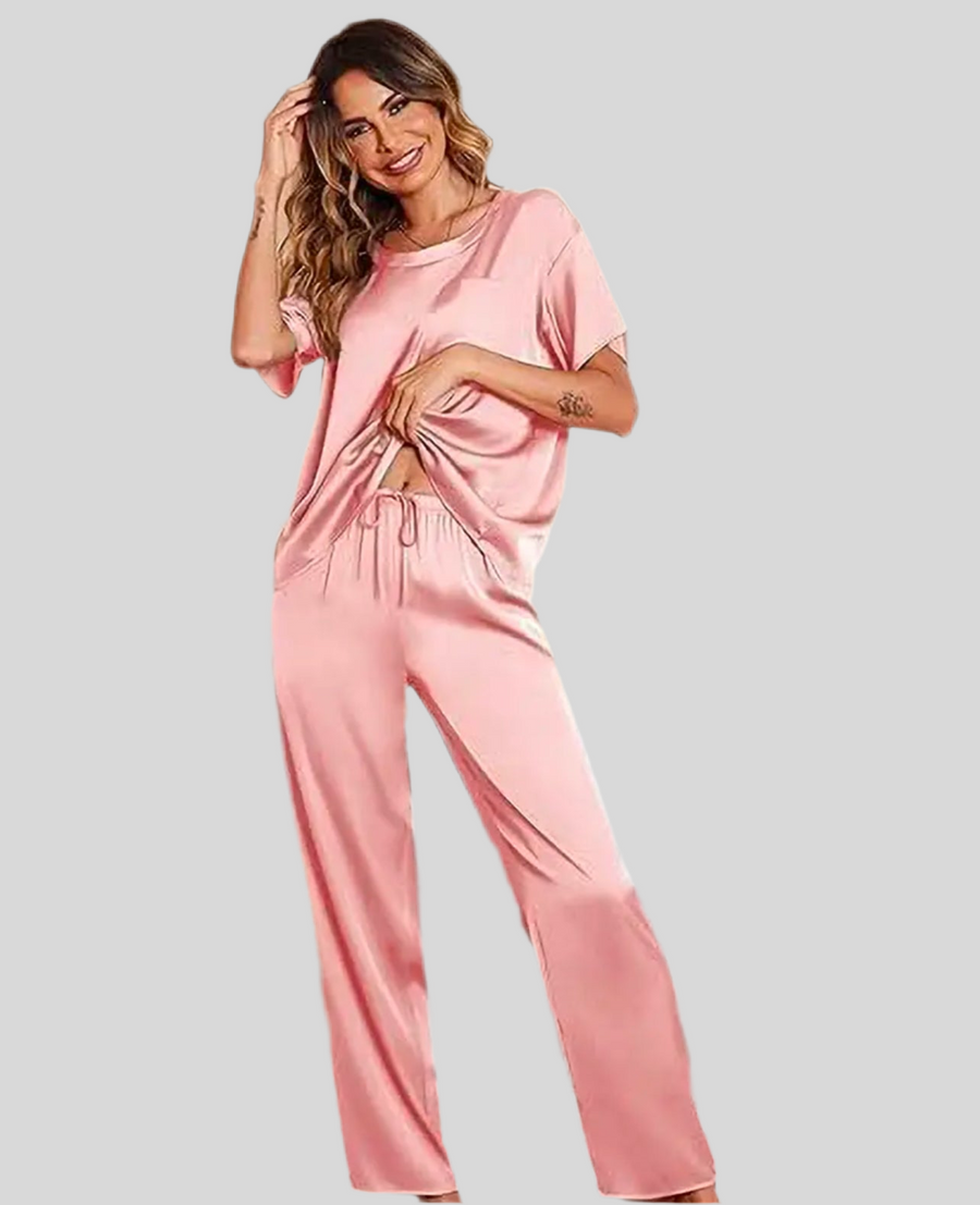 COMFORTABLE SATIN SET 6 CLRS