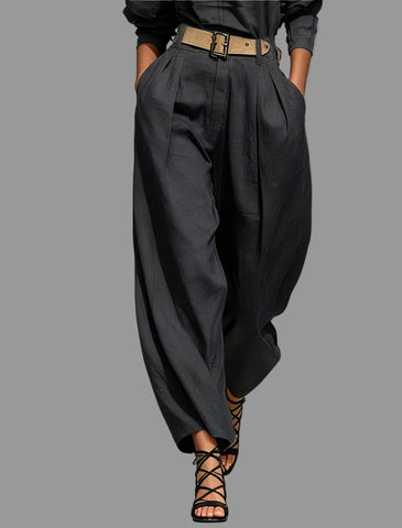 PANTALONES NEGROS ART FIC