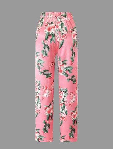 TRAJE DE CHAQUETA ESTAMPADO FLORAL