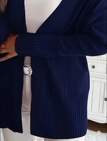 CHAQUETA DE PUNTO OVERSIZED MUY AMPLIA 20CLRS